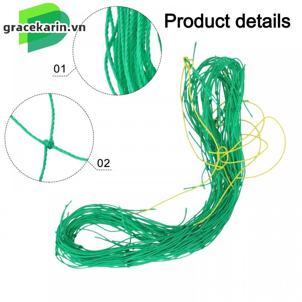 [GRCEKRIN-VN]Net 0.9x1.8m Bean Flowers support Plastic Ropes Support Garden Mesh Plant