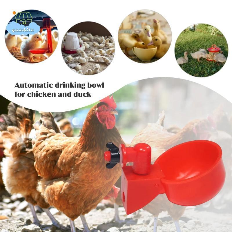 [LI] 10 / 20 Chiếc Cốc Uống Nước Chien Du Tự Động Uống Chien Ăn Nhựa Gia Cầm Trang Trại Cốc Uống Nướ