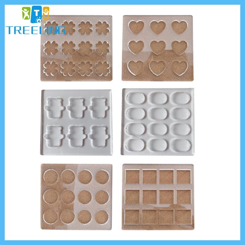 Treeling Dessert Bakery Japan DIY Baking Tool Hình trái tim Hình bầu dục Khuôn bánh ngọt Dakwartz