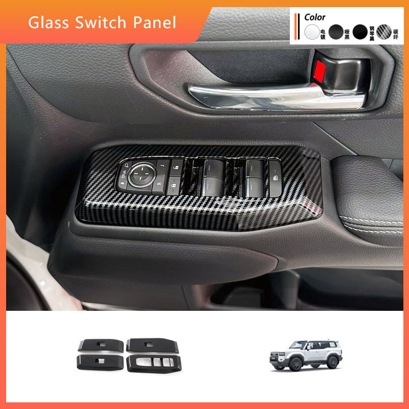 Bán chạy-24 Toyota Độc đoán Prado LC250 Bảng công tắc nâng kính Thích hợp cho Land Cruiser Land Crui