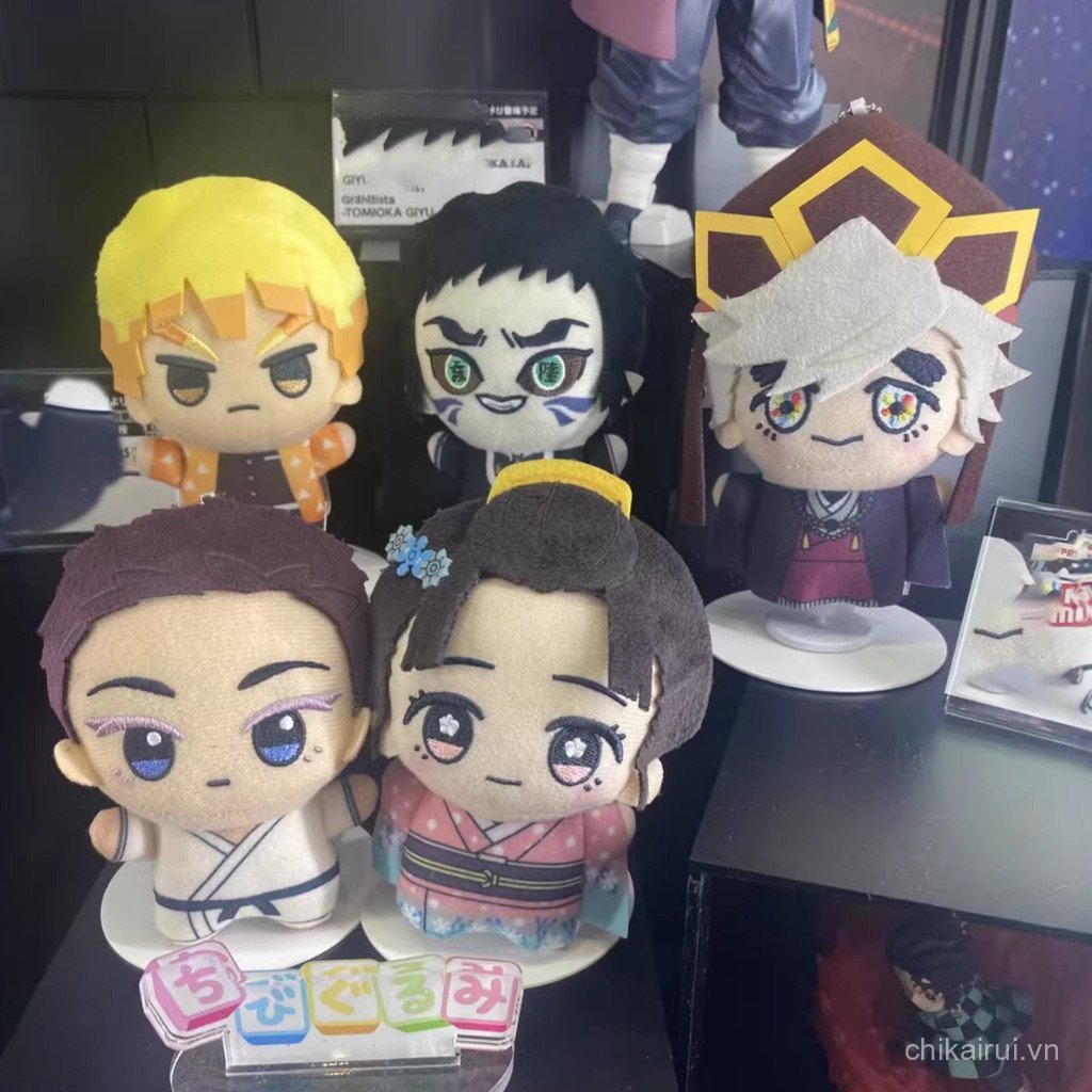 Demon Slayer Kimetsu No Yaiba 10cm Nunu In Hình Cơ Thể Búp Bê Cotton Douma Koyuki Kanae Kocho Mini S