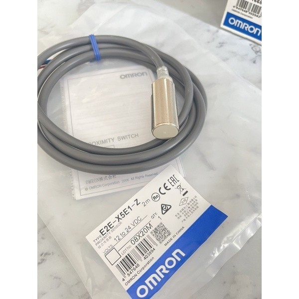 E2E-X5ME1-Z E2E-X5ME1 Cảm biến tiệm cận M12 Khoảng cách cảm biến 5mm 12-24V NPN Không