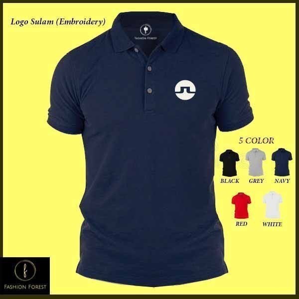 J. J. Áo sơ mi POLO có ve áo cổ điển Lindeberg In Logo ngực giống nhau cho nam và nữ