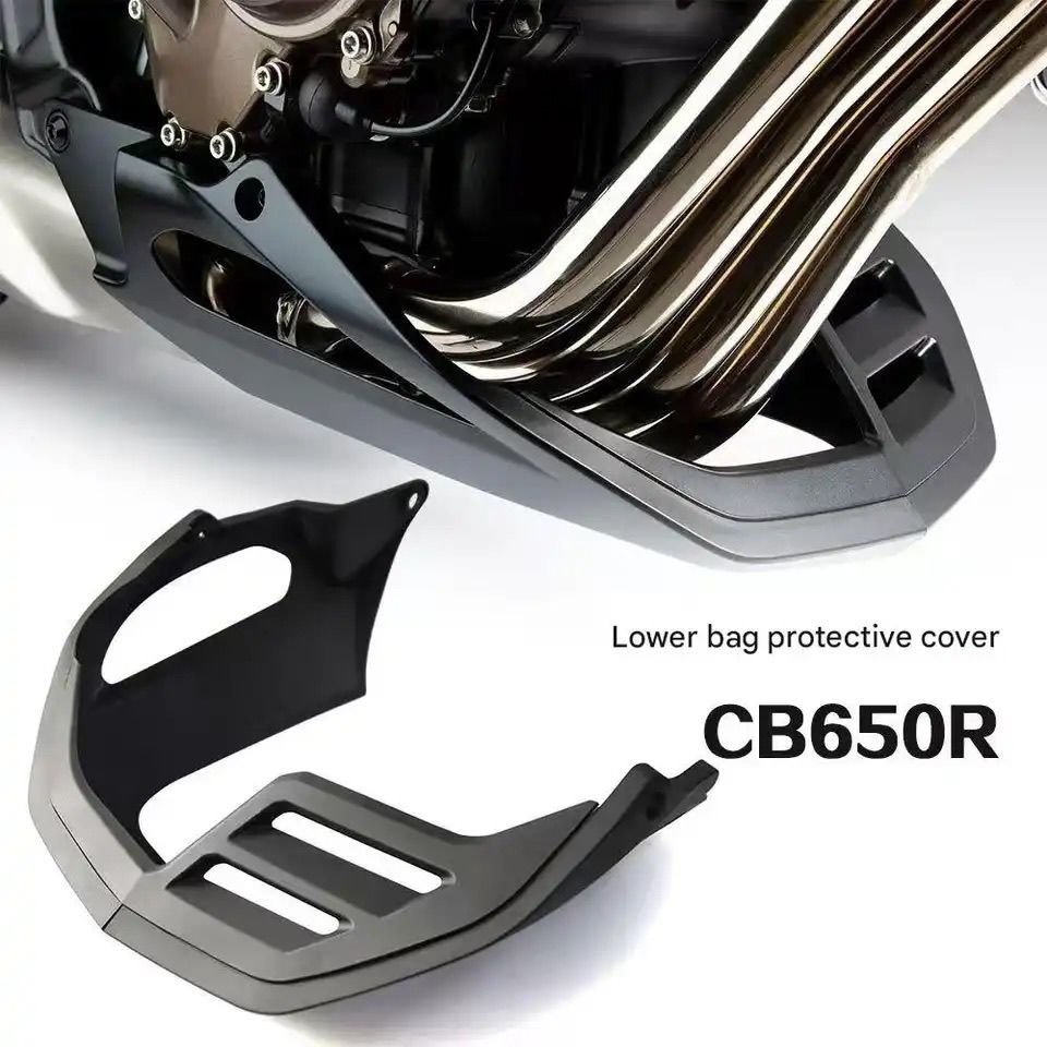 Ốp gầm bảo vệ động cơ mỏ cày độ xe Honda CB650R 2019-2025 chất liệu cao cấp chống va đập tốt