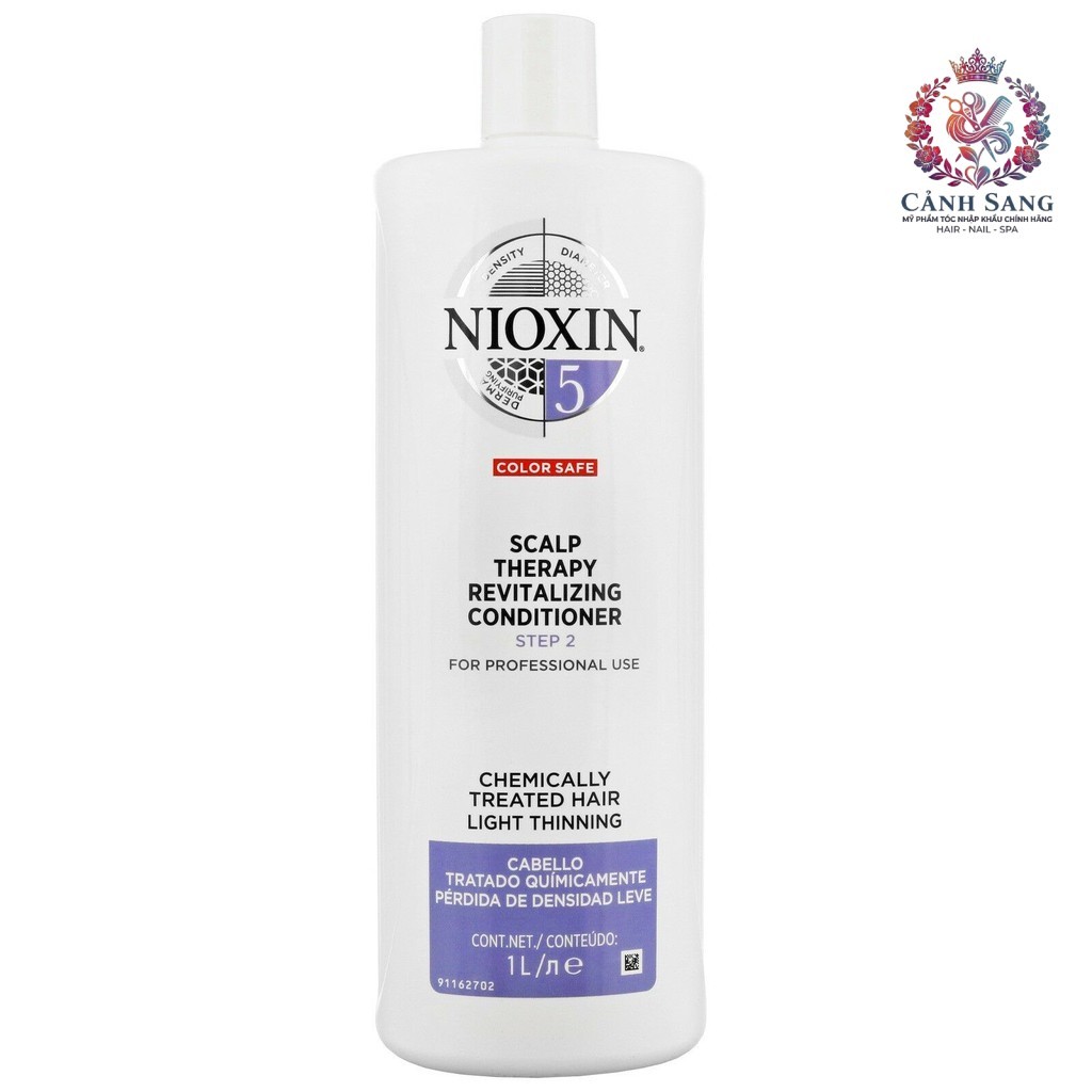 Dầu xả chống rụng tóc Nioxin System 5 Conditioner 1000ml .CS