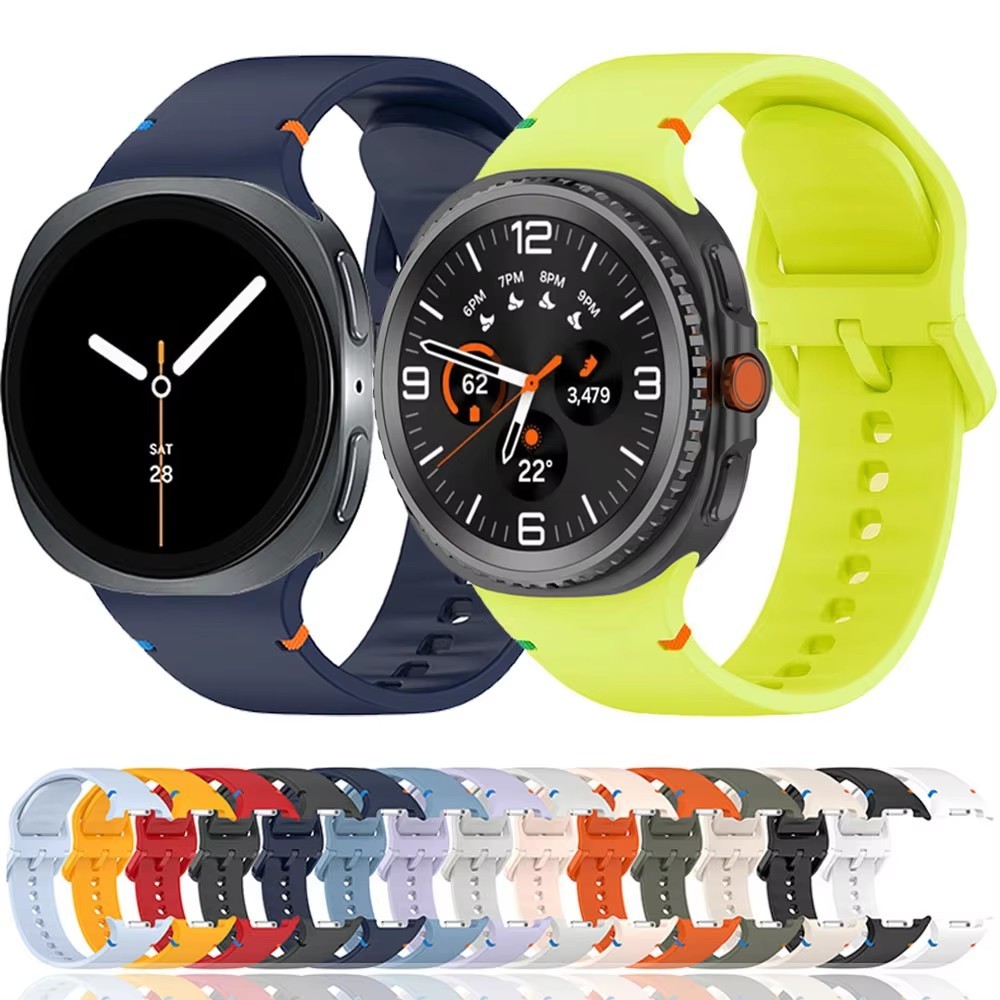 Dây Đeo Silicon Cho Samsung Galaxy Watch 9 8Class Vòng Tay Chính Thức Vòng Tay Correa Cho Galaxy Wat