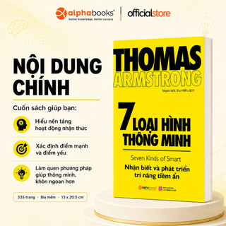 Sách - 7 Loại Hình Thông Minh (Tái Bản Mới Nhất) (Alpha Books)