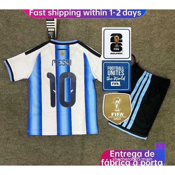 Bộ áo đấu cao cấp Argentina MESSI 10 2026 / 27