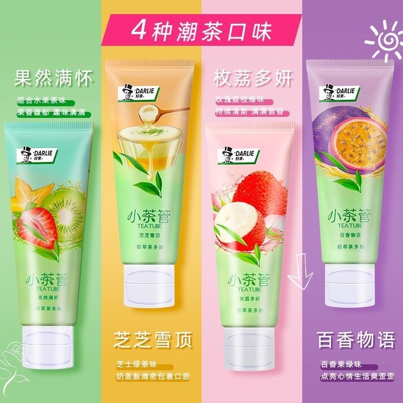 DARLIE DARLIE DARLIE DARLIE DARLIE DARLIE Nhà Trà Nhỏ Kem Đánh Răng Trái Cây Hơi Thở Tươi Chống Muỗi