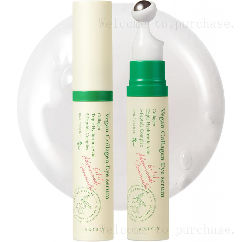 AXIS-Y Vegan Collagen Eye Serum với Triple Hyaluronic Acid & Peptide - K Beauty Roller cho quầng thâ