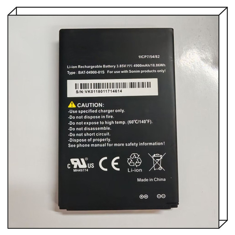 Thích hợp cho Sonim / Sonim XP8 / XP8800 Pin Điện Thoại Di Động Ba Chống BAT-04900-01S Bảng Điện