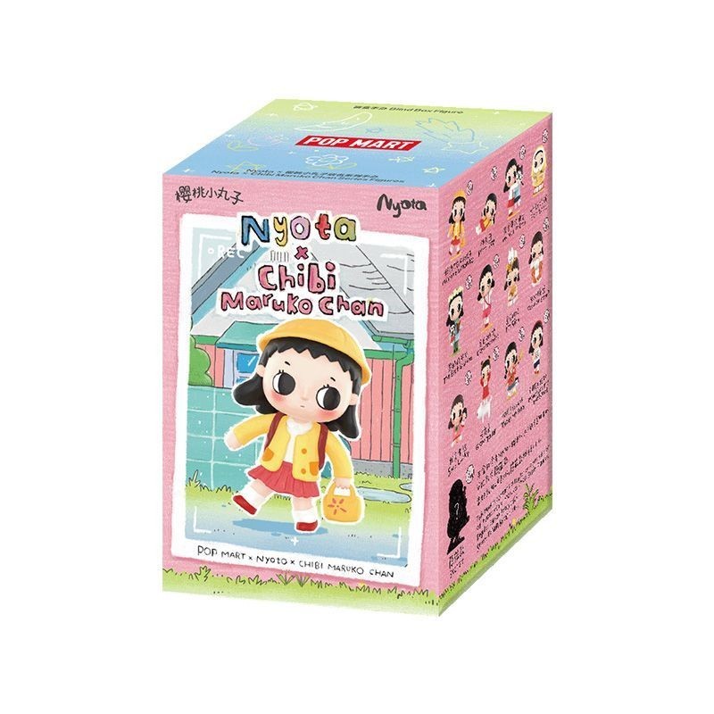 P POPMART POPMART Nyota x Cherry Maruko Joint Series Hình Khớp Tên Hộp Bí Ẩn Dễ Thương KJ260803