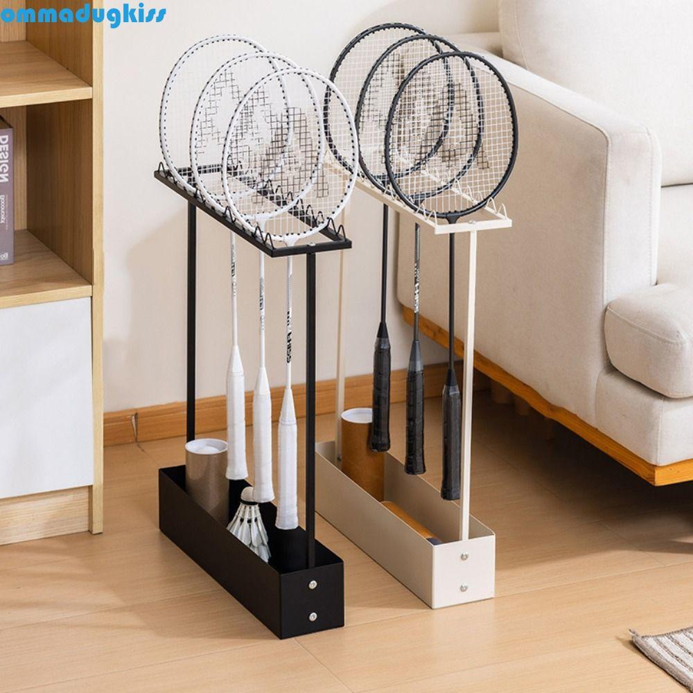 Đế trưng bày vợt cầu lông OMMAD, Giá đựng vợt cầu công suất lớn tiết kiệm không gian, Kệ đựng cầu lô