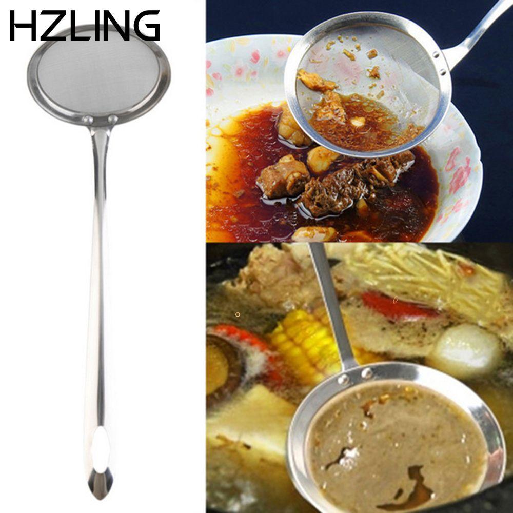 HZLING Strainer Skimmer Thép không gỉ cặn rau củ