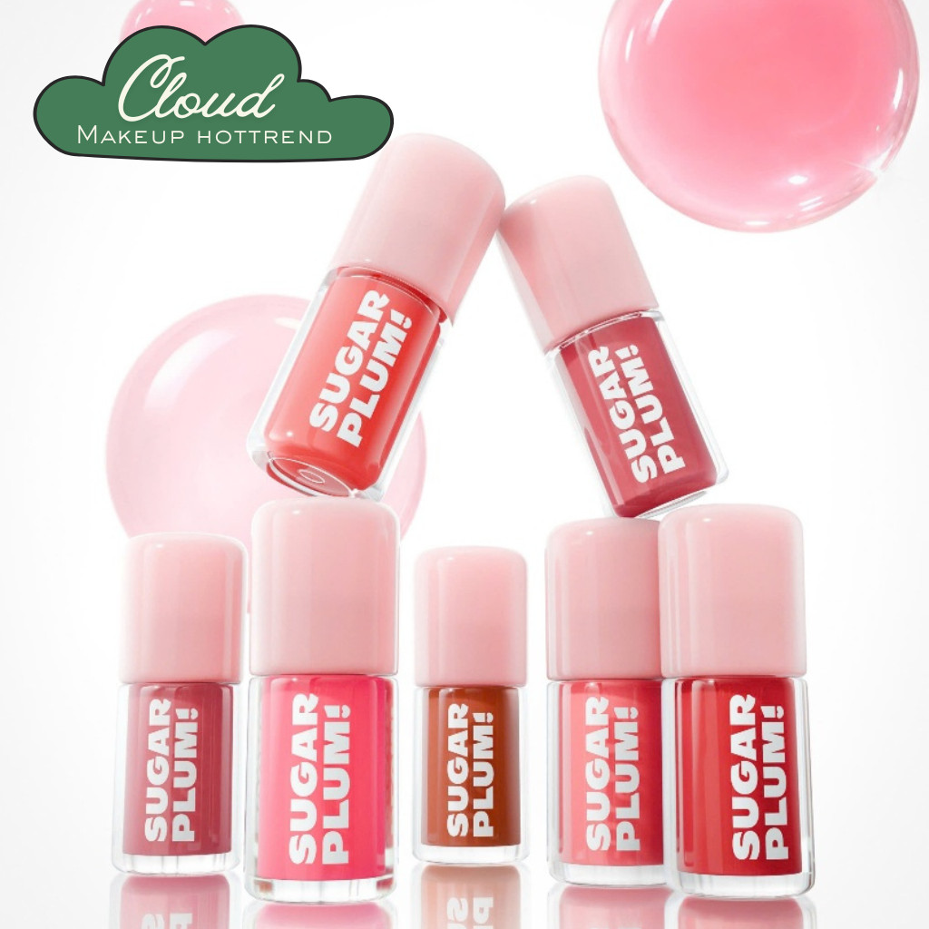 Son Bóng Dưỡng Môi Ofelia SUGARPLUM Delish Lip Oil Full Màu 3.4g Mọng Ẩm Mềm Xinh, Nhẹ Môi Không Dín