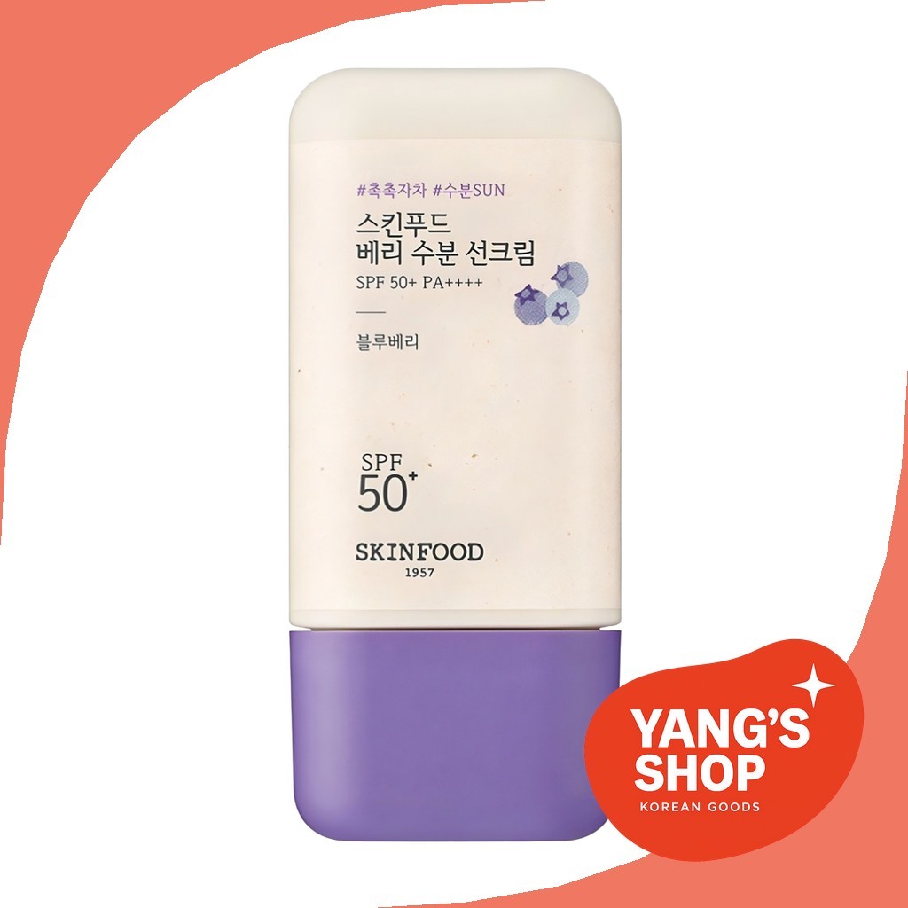 [skinfood] Kem chống nắng Berry Moisture, SPF50 + PA + + +, 50ml / Kem chống nắng Hàn Quốc SPF50 / B