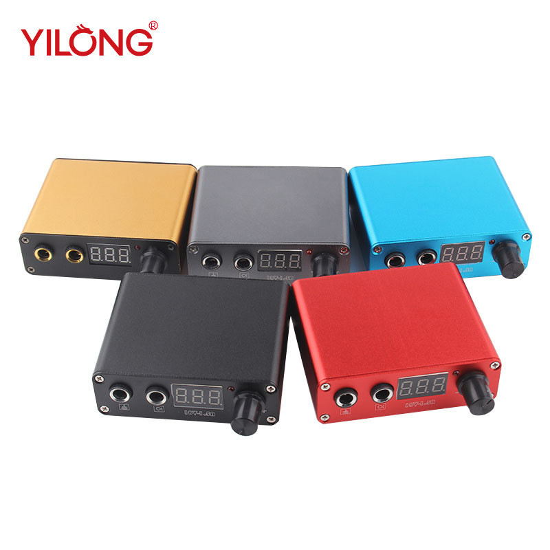 Allosaurus Thiết Bị Xăm ED150 Mini Power Supply Máy Xăm Nguồn Điện Hình Xăm Cung Cấp Điện Hình Sản P