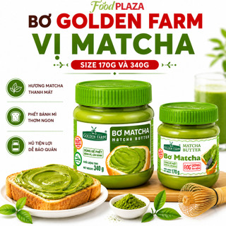 Bơ Golden Farm vị Matcha – Thơm Béo Hòa Quyện Hương Trà Xanh, Ăn Kèm Các Loại Bánh