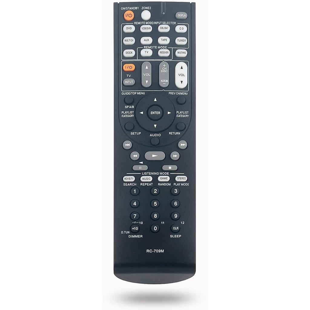 Điều khiển từ xa thay thế RC-709M cho đầu thu Onkyo TX-SR606 TX-SR607 TX-SR608 RC-880M TS-XR606 SR50