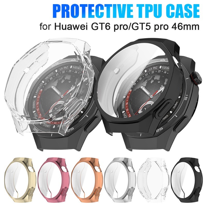 Ốp lưng cho Huawei Watch GT7 / GT6 46mm 41mm Vỏ bảo vệ màn hình cho Huawei Watch GT6 pro 46mm / GT5 