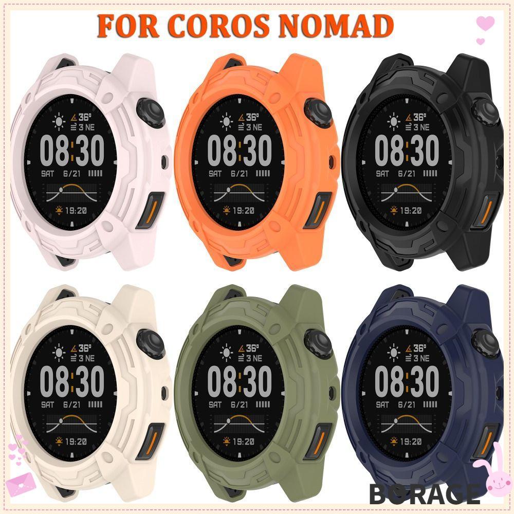 Bảo vệ màn hình BORAG, Bảo vệ TPU chống trầy xước, Ốp lưng khung mềm rỗng cho phụ kiện đồng hồ thông