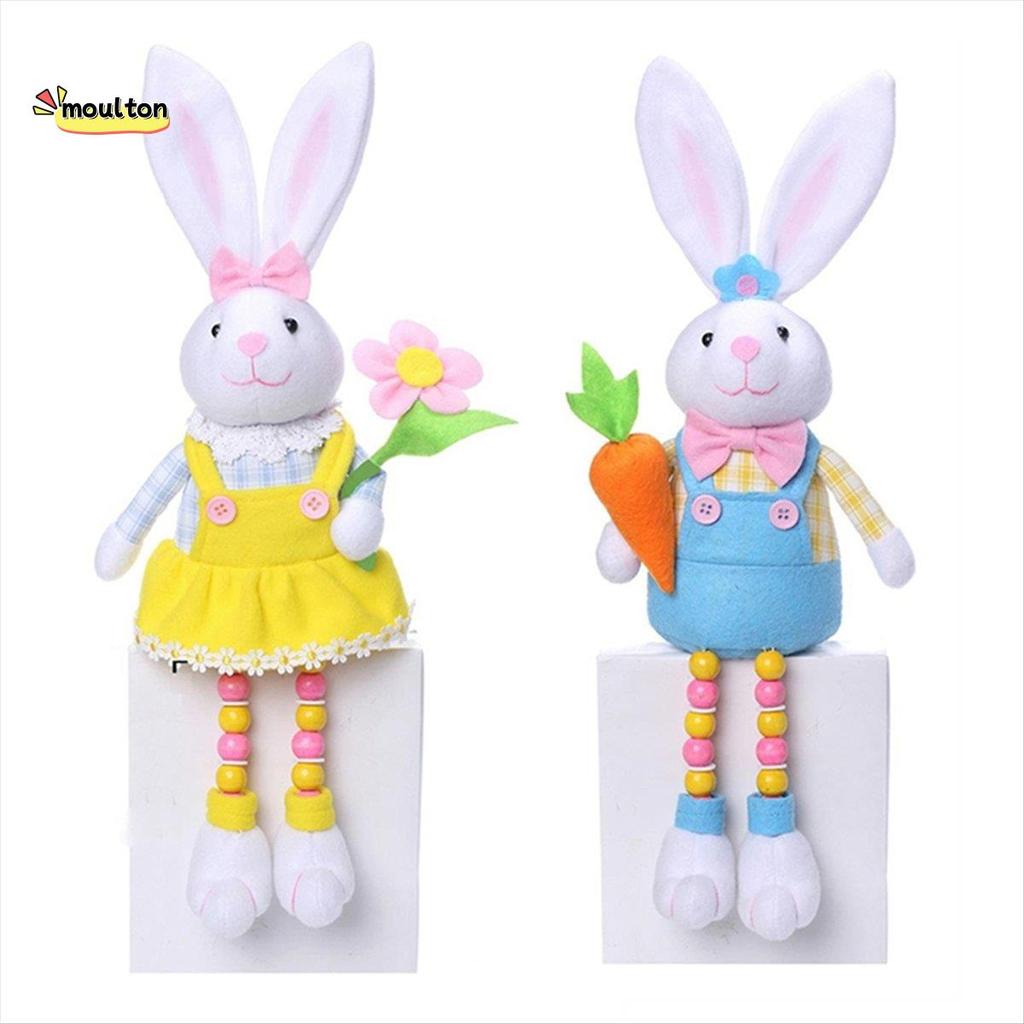 2 Chiếc Lễ Phục Sinh Gnomes Trang Trí Gnomes Búp Bê Nhồi Bông Quà Tặng Cho Khay Tầng Trang Trí Tiệc