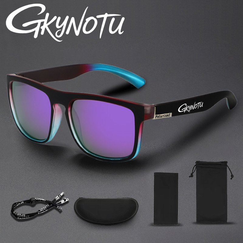GKYNOTU Polarized Fishing Glasses UV400 Sport Sunglasses For Cycling Driving Outdoor Adventure Eyewe