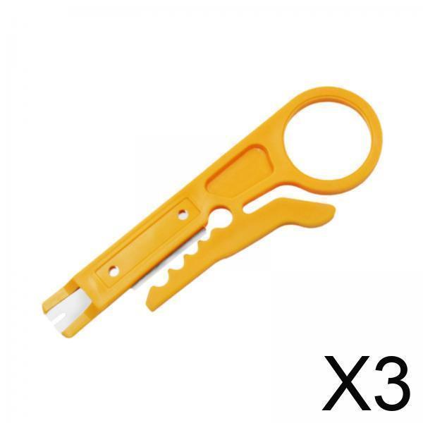 2-6pack Dây Vũ Nữ Thoát Y Ethernet Crimper Chống Trơn Trượt Đa Năng Chính Xác Crimper