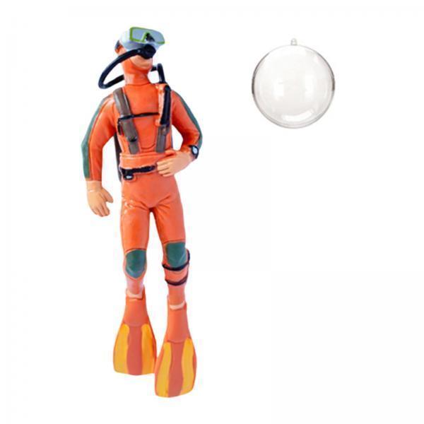 Diver Hình Diver Diver Hình có bóng Trang trí bể cá Mini Lặn 5 chiếc