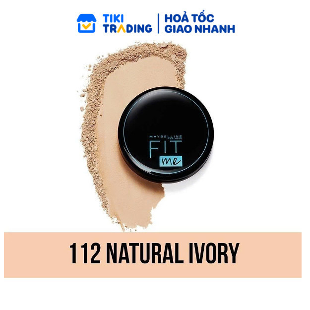 Phấn Nền Kiềm Dầu Chống Nắng 16H Maybelline Fit Me SPF 32 PA+++ 6G