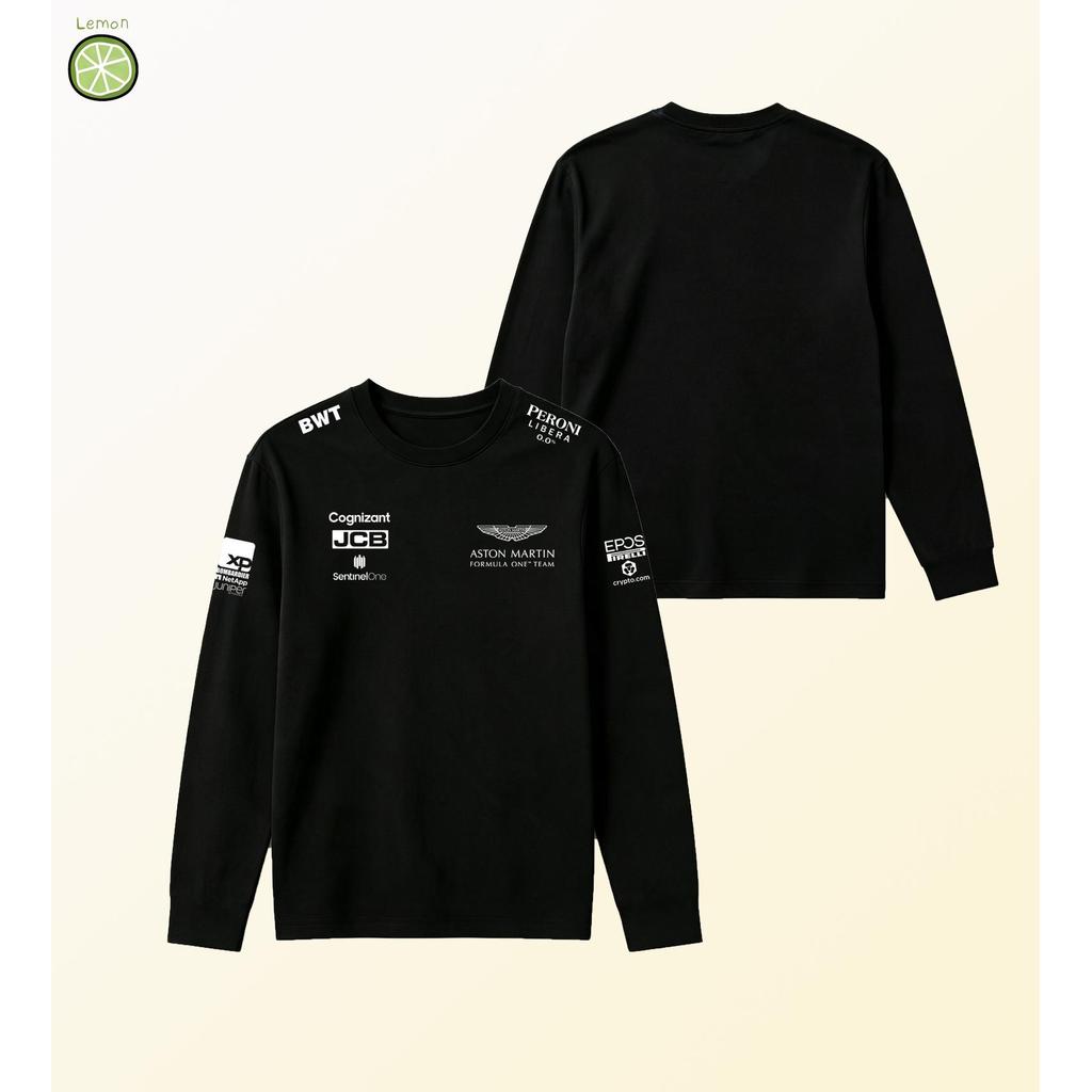Áo thun dài tay Aston Martin Racing Team Vettel StrolF1 mới dành cho nam và nữ 03