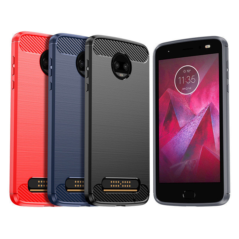 Thích hợp cho Ốp điện thoại Moto Z2Force Moto Z 2018 Vỏ bảo vệ XT1789-05 Vỏ mềm chống trượt chống vâ