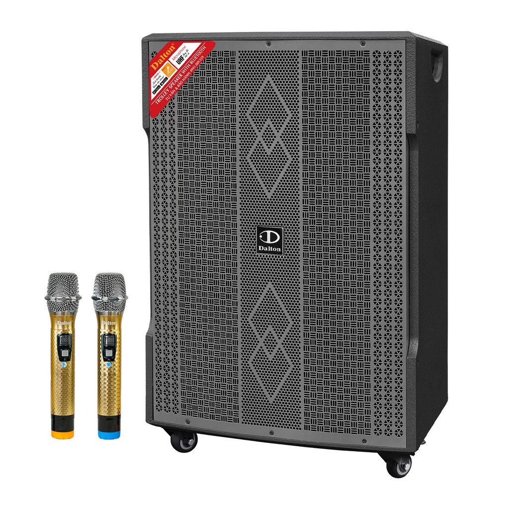 [Hỏa tốc 2H] Loa kéo Dalton TS-18G800XP (2 mic) 850W Bass 50cm 18''