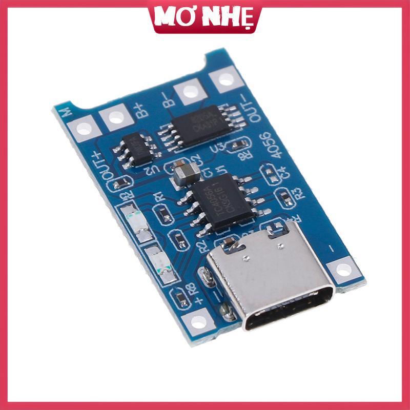 Cơ nhẹ Loại-C TP4056 18650 sạc Board 5V 1A Protection module cơ nhẹ