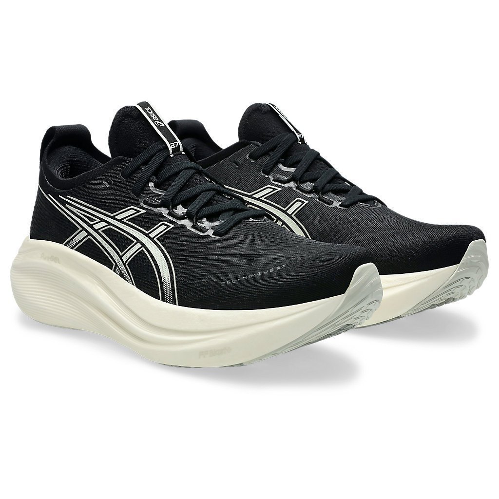 Giày Chạy Bộ Nam ASICS Gel-Nimbus 27 (4E Siêu Rộng) Đen / Xám Hồ HXOY BJUZ