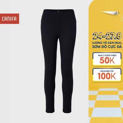 Quần leggings nữ dáng ôm CANIFA slimfit thấm hút và thoát mồ hôi nhanh 6BL26S002
