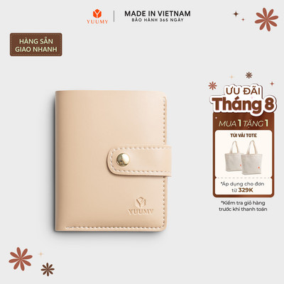 Ví Yuumy ( Thời trang nữ dáng cầm tay nhỏ gọn - Ví da Verein YV77) Bagsmart