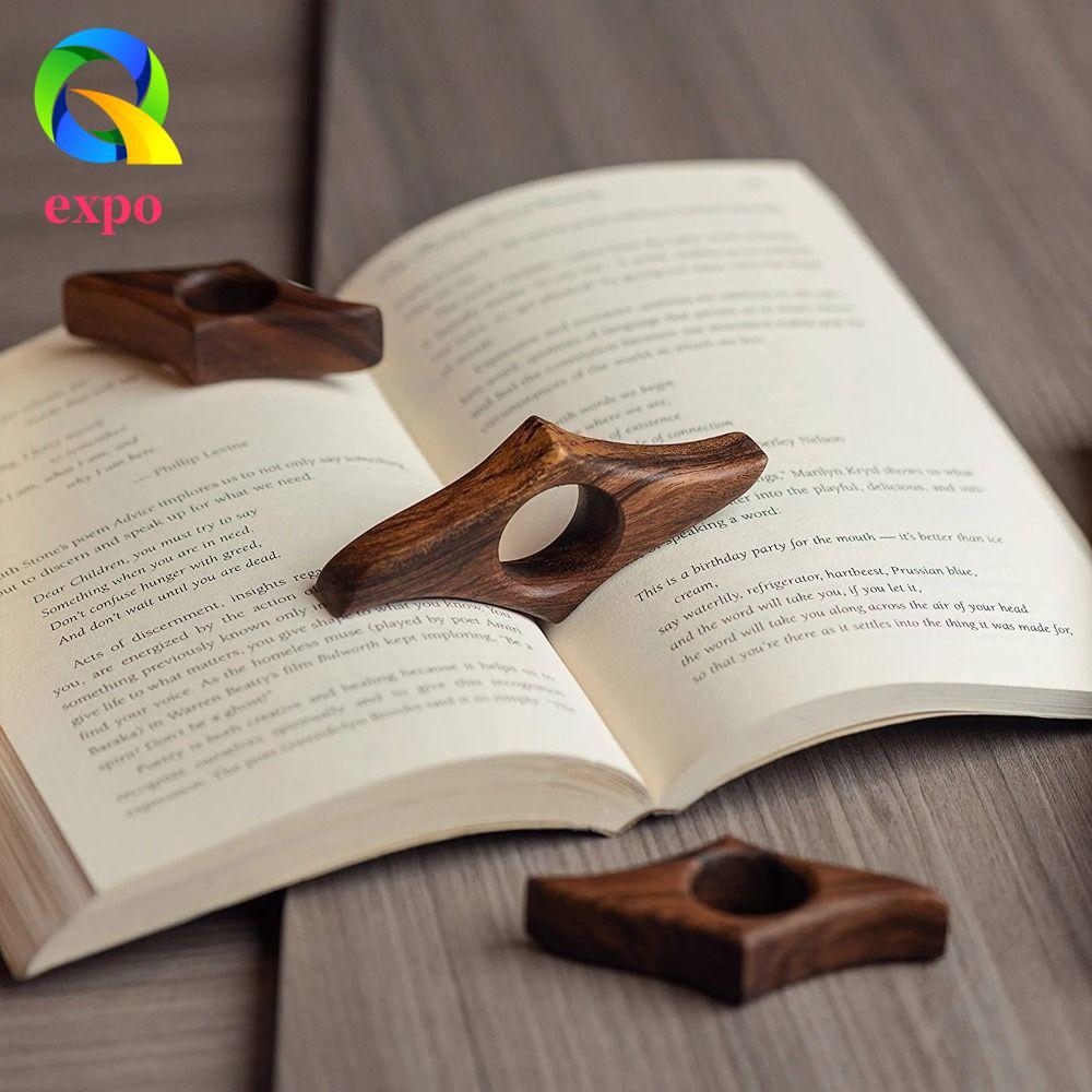 EXPO LIMIT Thumb Book Holders Thư viện Retro Book Marker Người lớn Trẻ em Văn phòng phẩm Văn học Dấu
