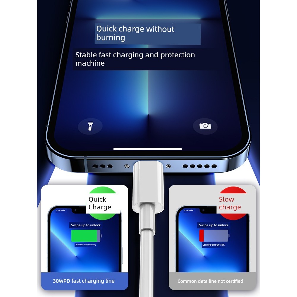 dây sạc iphone chính hãng sạc nhanh dây sạc iphone [Chính hãng] Cáp dữ liệu Maikong Thích hợp cho cá