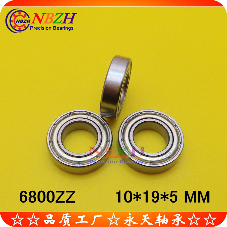 Vòng bi thép không gỉ S6800ZZ 6800ZZ 6800-2RS L1910 61800 RZ 10 * 19 * 5 AXIH