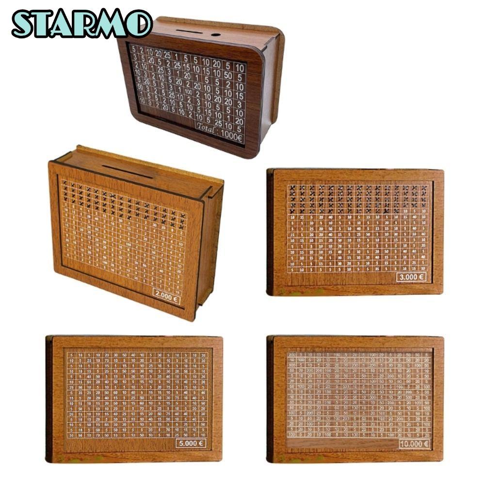 STARMO Piggy Bank, với mục tiêu tiết kiệm tiền Hộp đựng tiền có thể tái sử dụng, Hộp tiết kiệm tiền 