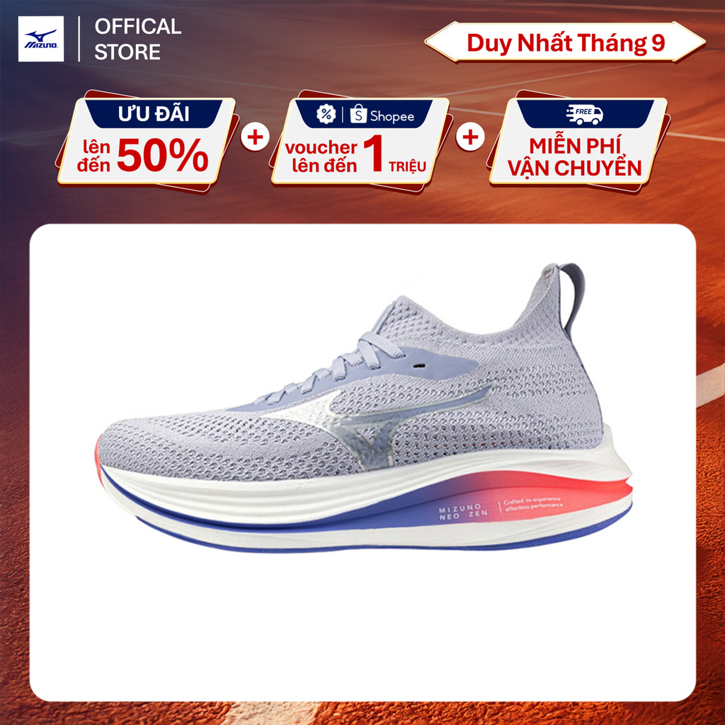 Giày Chạy Bộ Nữ Mizuno Mizuno Neo Zen - Xám - J1GD258671