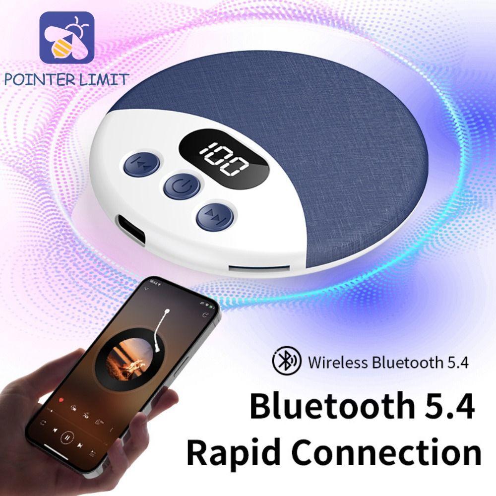 POINTER LIMIT Under Pillow Loa Bluetooth, Loa ngủ không dây Mini Bluetooth 5.4, Hỗ trợ giấc ngủ Âm t