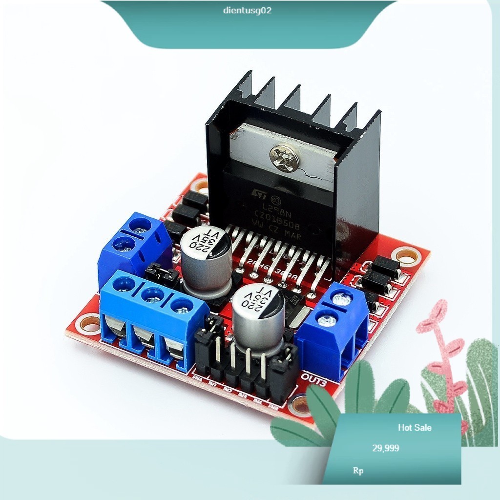 050 Module L298 L298N Điều Khiển Động Cơ DC Mạch Cầu H