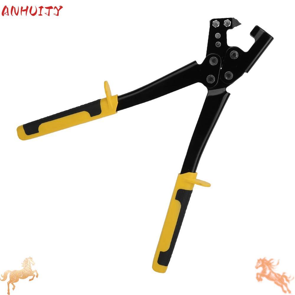 ANHUITYJ Kìm Keel thép nhẹ, Cố định đục lỗ Stud Crimper Thiết kế kim loại Stud Crimper, Độ cứng cao 