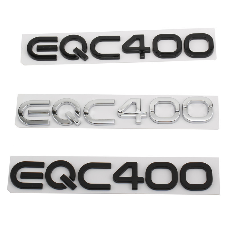 Phía Sau Thân Cây 4MATIC Chữ Biểu Tượng Huy Hiệu Miếng Dán Dành Cho Xe Mercedes-Benz EQC400 Sửa Đổi 