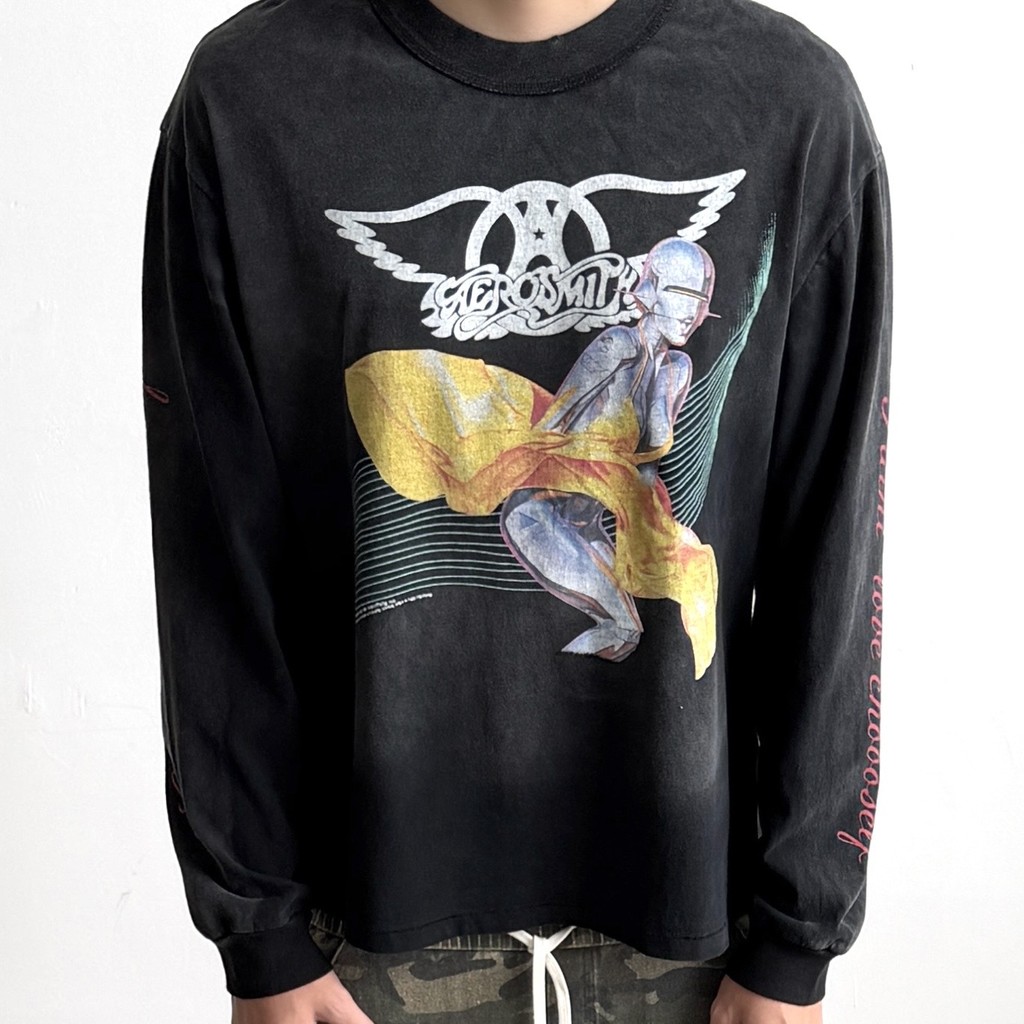 Áo thun dài tay SIMR Saint x Saint Saint Aerosmith Limited