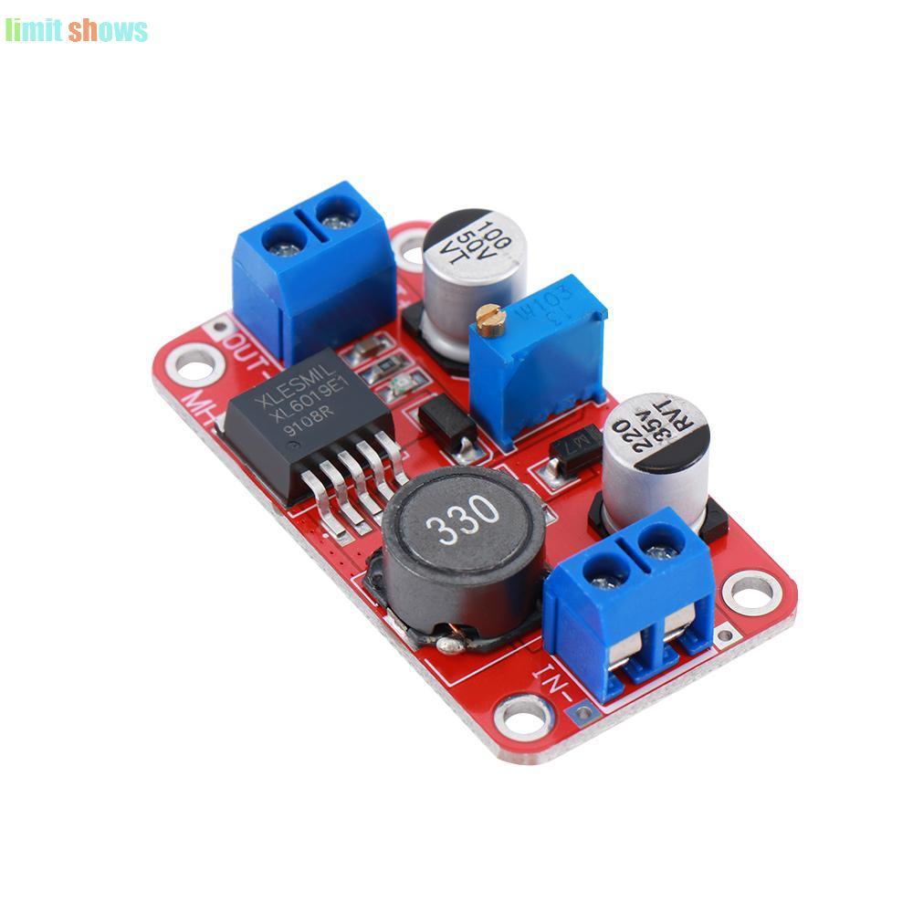 GIỚI HẠN SHOWS Boost Module Dòng điện Step-up XL6019 DC sang DC Bộ điều chỉnh điện áp công suất cao