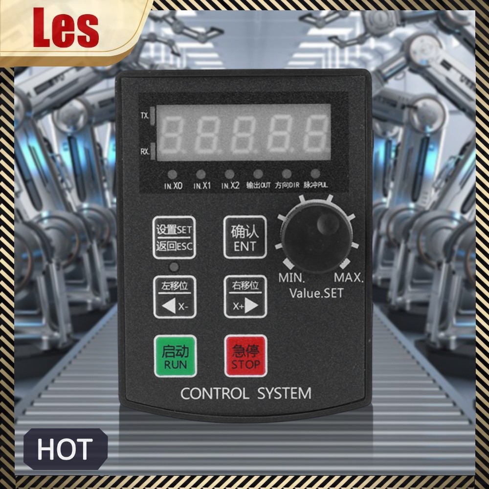 Bước cho bộ điều khiển động cơ servo HF020 Màn hình 5 chữ số DC 12-24V