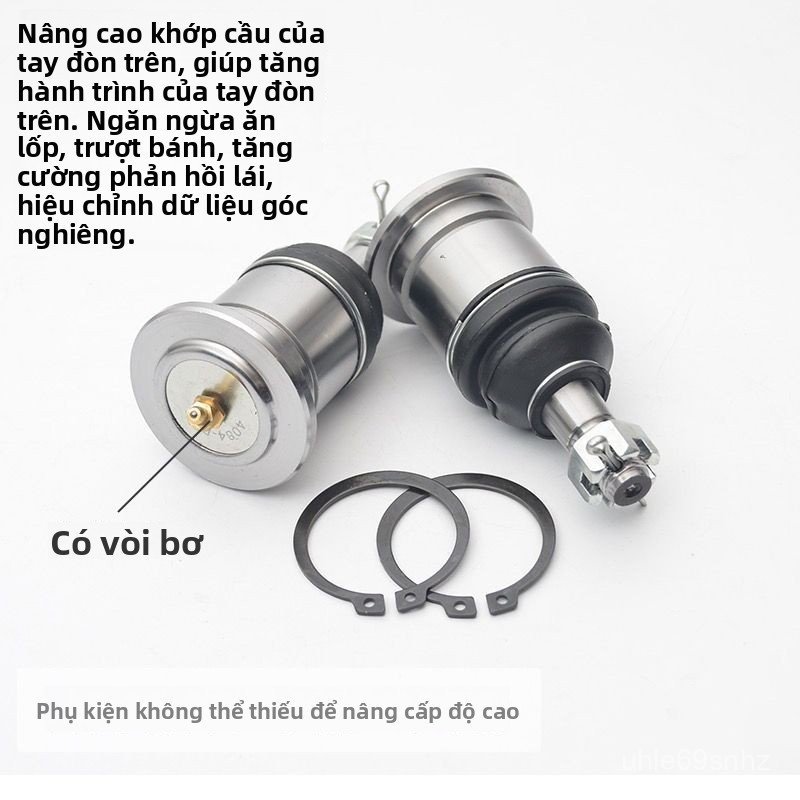 Tay đòn trên Prado LC120 LC150 nâng 2 inch, tăng hành trình, bền chắc